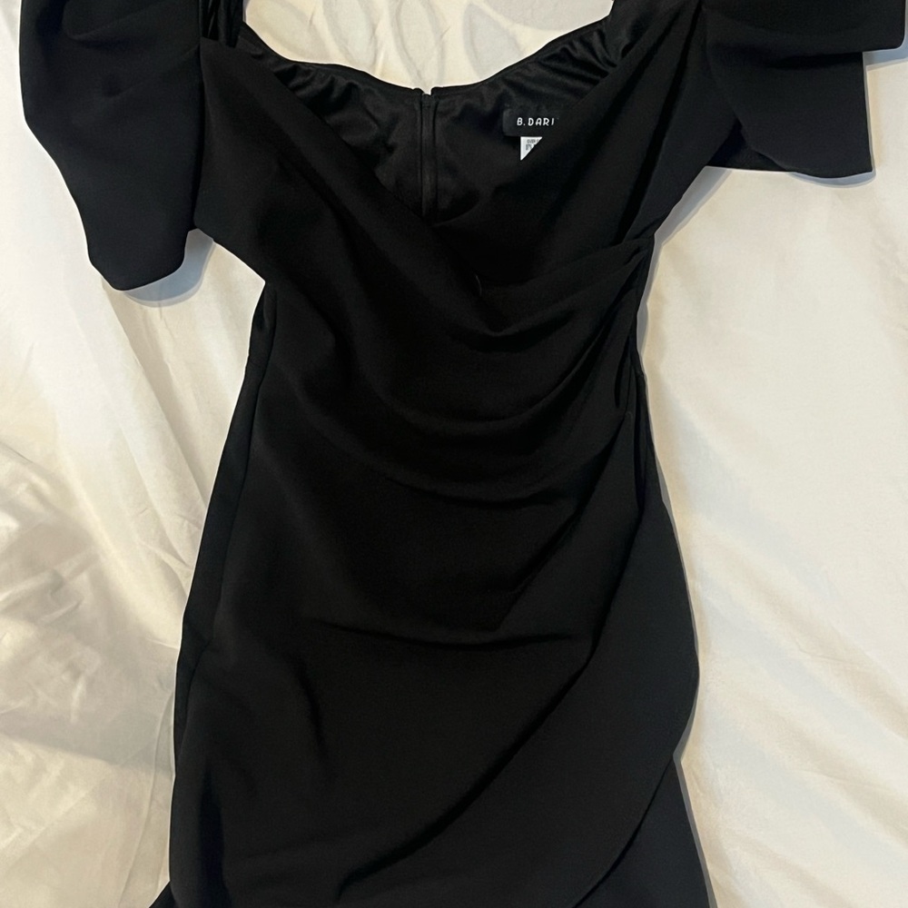 B Darlin Elegant Black Mini Dress